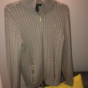 Ralph Lauren Zip Up Sweater